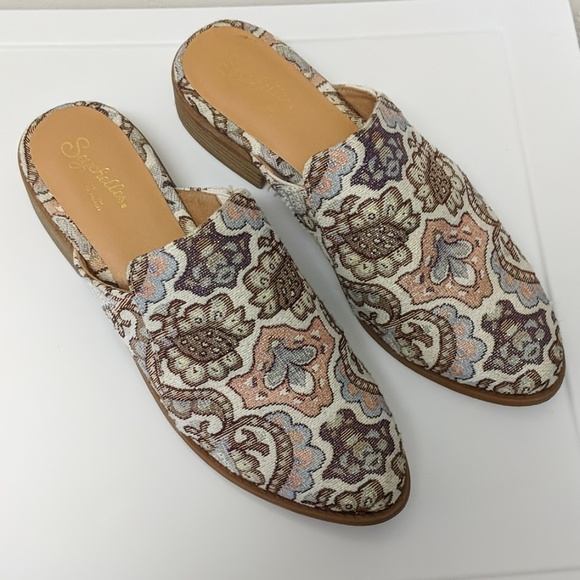 Seychelles Shoes - Seychelles Embroidered Mules